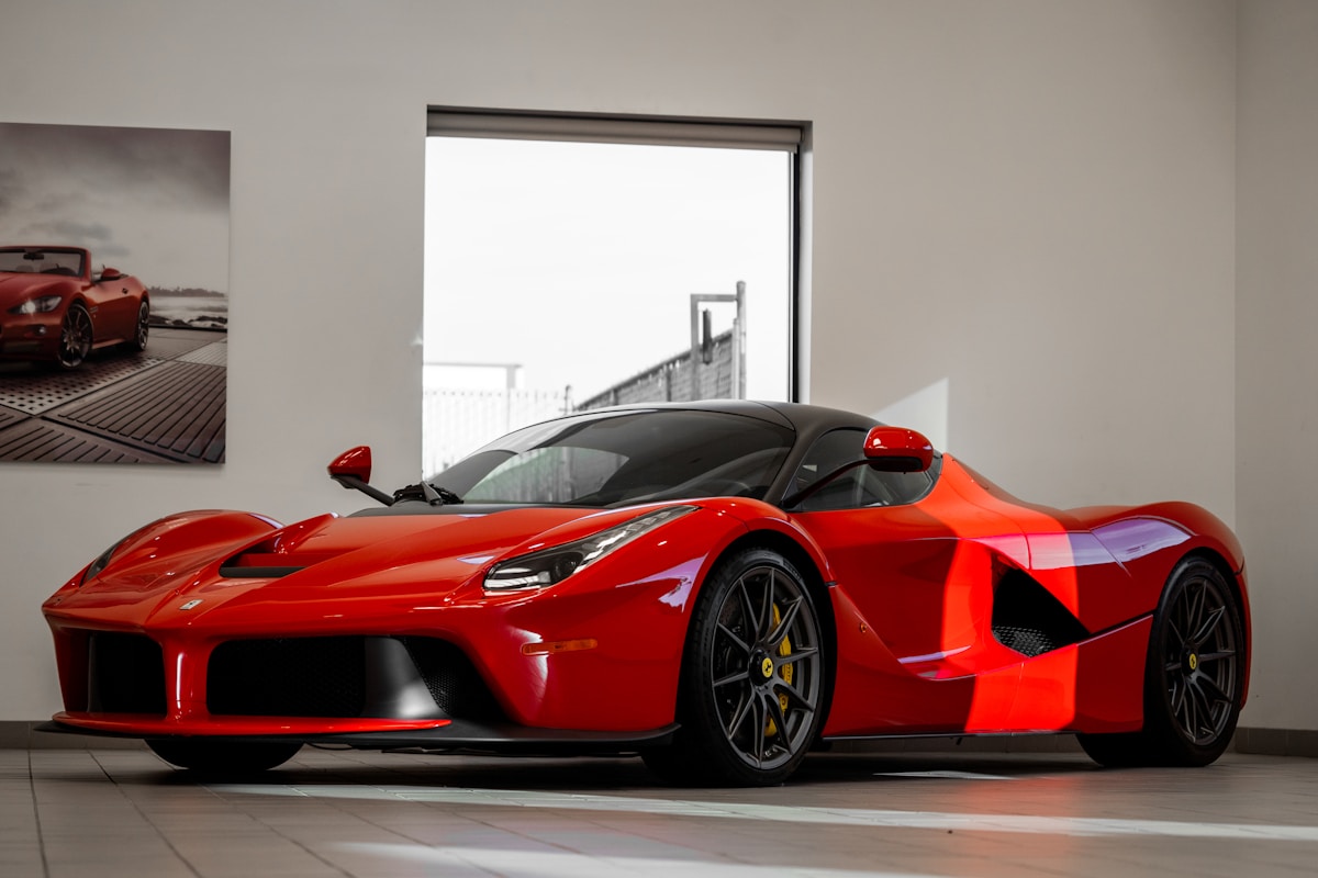 Vehicle sales showroom